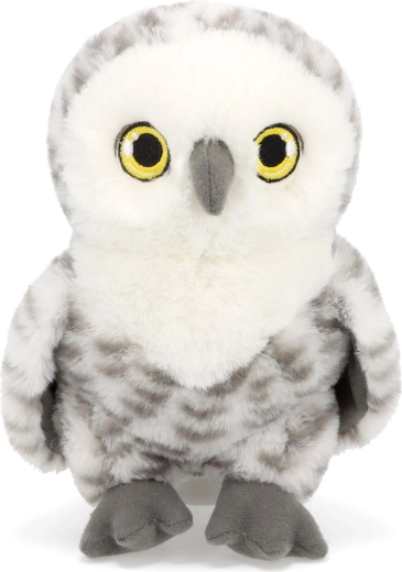 Keel Toys Keeleco Forest Snowy Owl Eco Plush Toy 21 cm