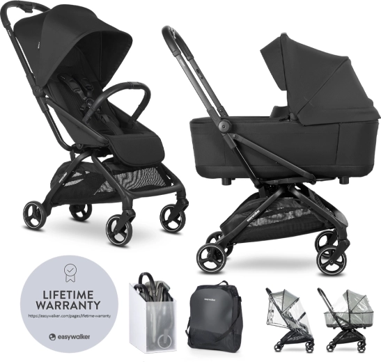 EASYWALKER kombinētie rati Rockey S – Gaišs taupe