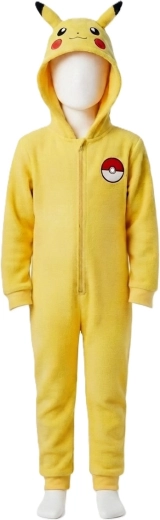 Cozy Noxxiez bērnu daudzfunkcionāls kombinezons 3 vienā Pikachu (98/104)