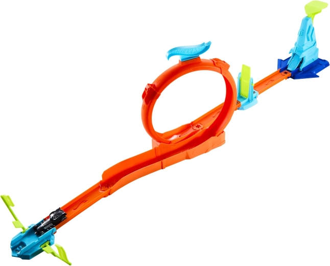 Hot Wheels Stunt Tracks trases komplekts ar triku elementiem