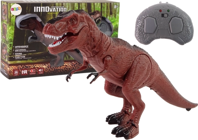 Ar pulti vadāms Tyrannosaurus Rex ar baterijām un skaņu