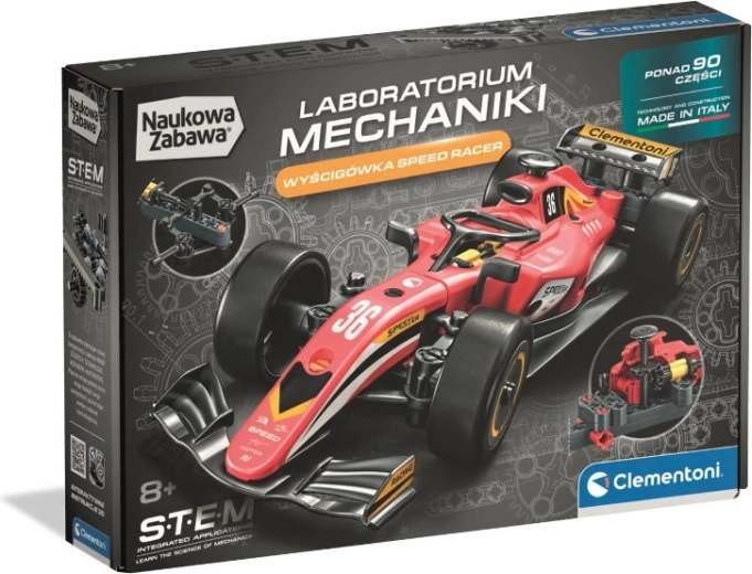 Sacīkšu auto Speed Racer – mehāniskais konstruktors