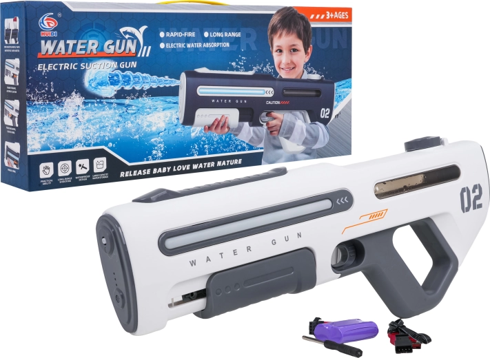 Electric Water Gun White