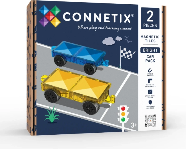 Bright Car Pack – set of 2 magnetic chassis