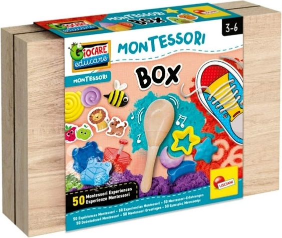Montessori kaste: 50 aktivitātes bērnu radošuma un maņu attīstībai
