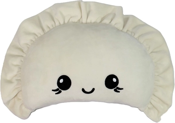 Plīša pīrāgs krēmkrāsā 42 cm