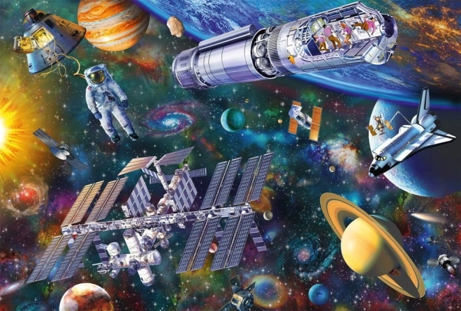 Schmidt puzle Kosmiskā izklaide 100 detaļas