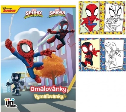 Krāsojamā grāmatiņa SPIDEY A5 15 × 21 cm