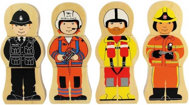 Bigjigs Toys koka puzle “Profesijas”
