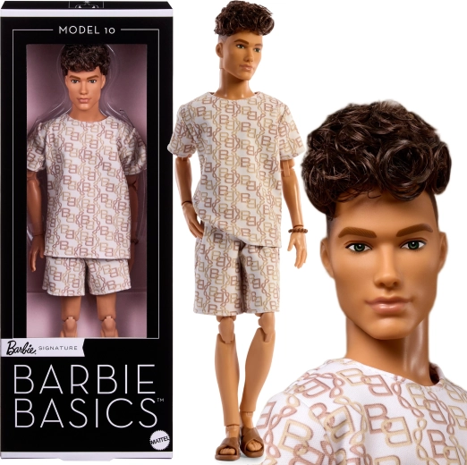 Mattel Barbie Signature Basics Ken Model 10 Collector Doll