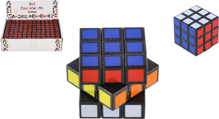 Mini puzles kubs 3,5 × 3,5 cm - 1 gab.
