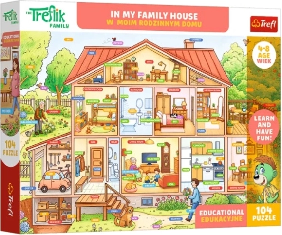 Educational puzzle Edu 104 W moim rodzinnym domu