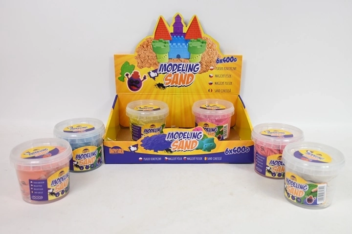 Kinetic sand 400 g in a bucket