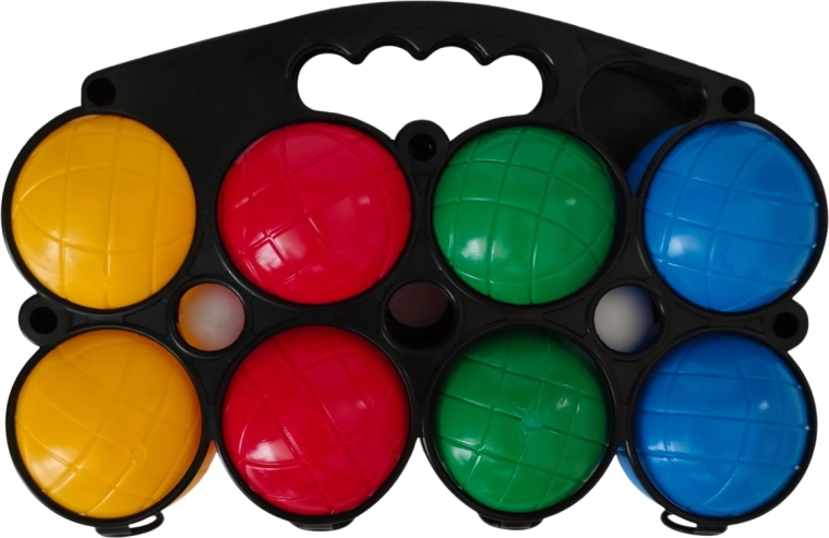 Plastmasas petanka bumbiņas – komplekts 8 gab.