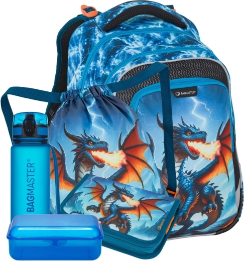 Bagmaster skolas komplekts LUMI 26 D Pūķis