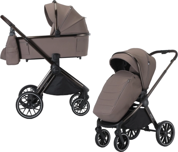 Adamex Spark 2-in-1 combination stroller Chocolate Fango