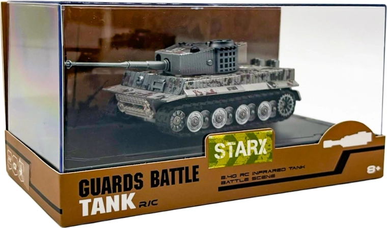 STARX RC tanks 2,4 GHz pelēks