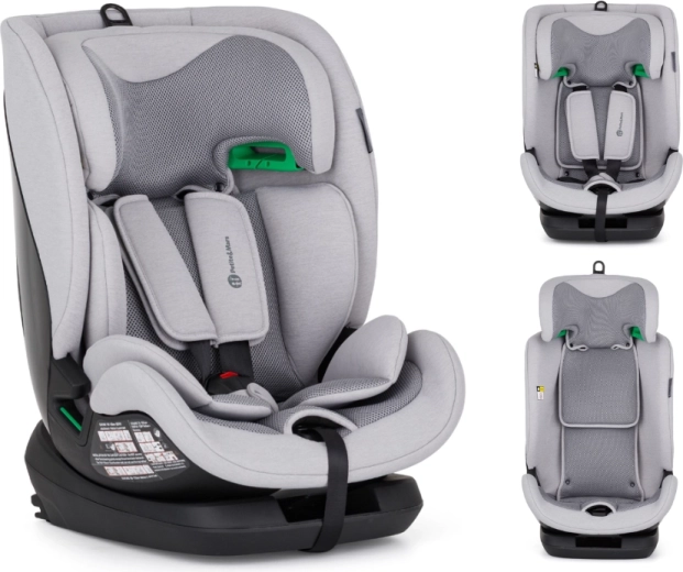 Petite&Mars autosēdeklītis Prime Pro i-Size gentle grey air 76–150 cm (9–36 kg)
