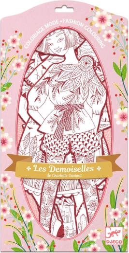 Fashion Coloring Book Fiodor and Friends by DJECO