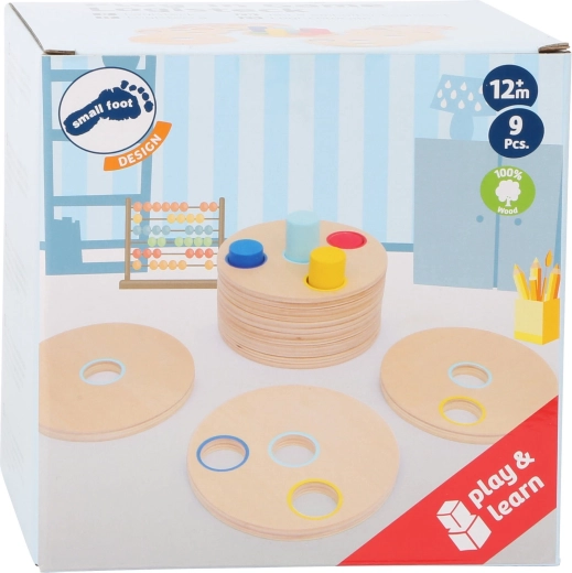 Logical Wooden Stacking Game Small Foot