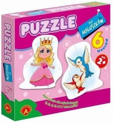 Mazuļu puzle Princese 6 vienā