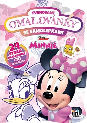 Figūrveida krāsojamā grāmata “Minnie”