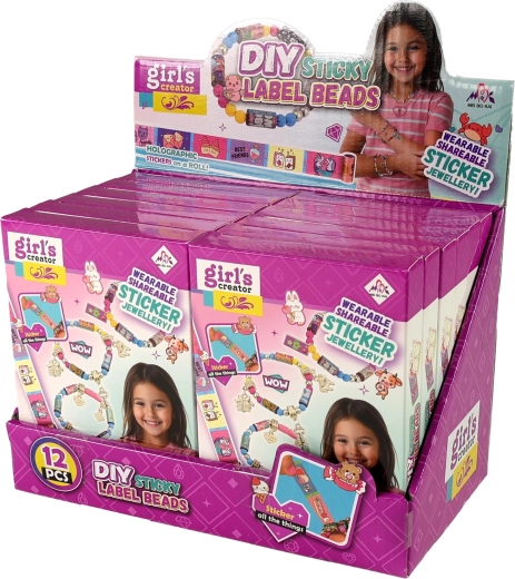 Creative Bracelet-Making Set with Stickers