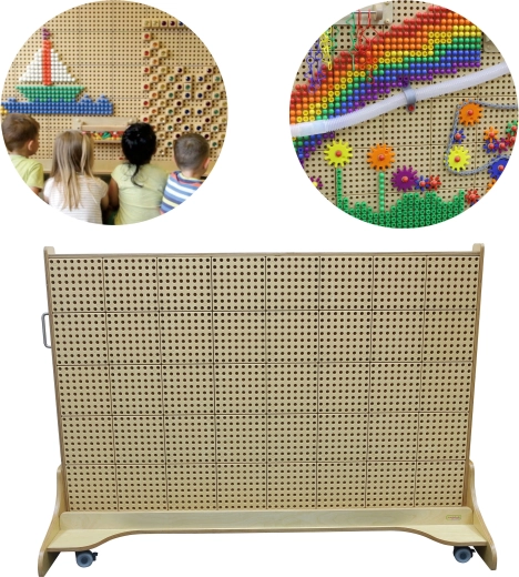 MASTERKIDZ Free-standing Creative STEM Board 166 × 125 cm