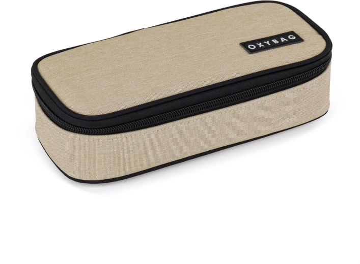 OXYBAG school pencil case Komfort Unicolor Mocca