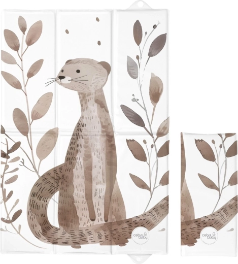 Ceba Baby Basic Clever Otter Travel Changing Mat 60 × 40 cm