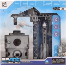 Kosmosa komplekts ar palaižamu raķeti