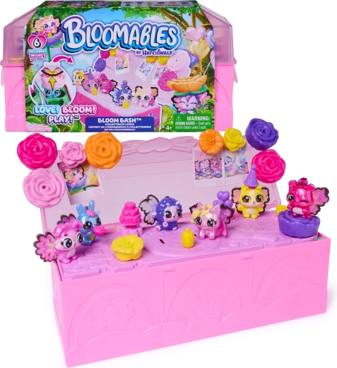 Hatchimals Bloomables Bloom Bash komplekts ar 6 figūriņām un piederumiem