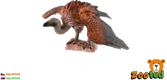 Āfrikas grifa plastmasas figūriņa 10 cm