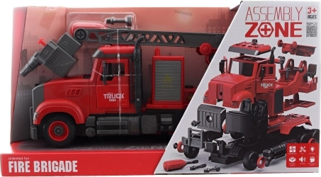 Battery-Powered Screw-Together Fire Truck