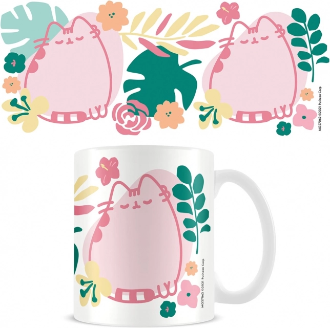 Keramikas krūze Pusheen Tropical