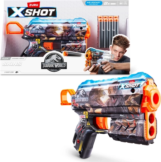 X-SHOT Jurassic World Skins Series 1 water bead blaster (8 pcs)