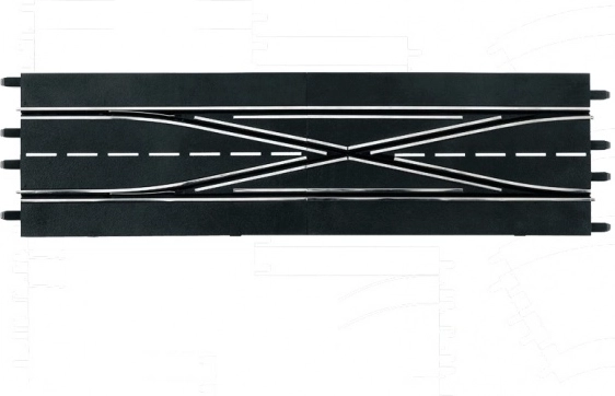 Overtaking lane change track for CARRERA Digital 132/124 (left/right)