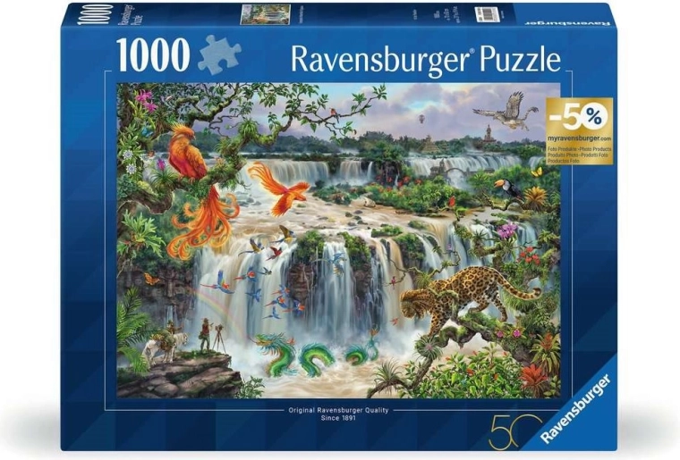 Puzzle 1000 pieces – IGUAZU waterfall by Ravensburger