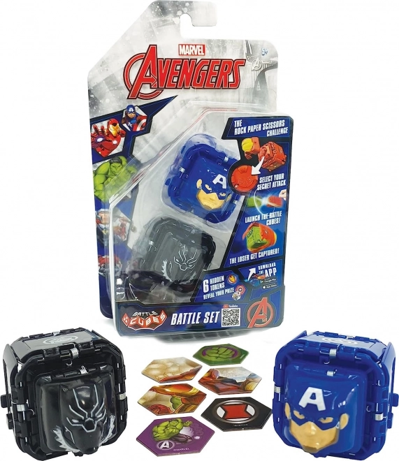 Battle Cubes Avengers – 2 kaujas kauliņu komplekts (jaukts variants)
