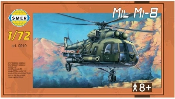 Plastmasas helikoptera Mil Mi‑8 modelis 1:72