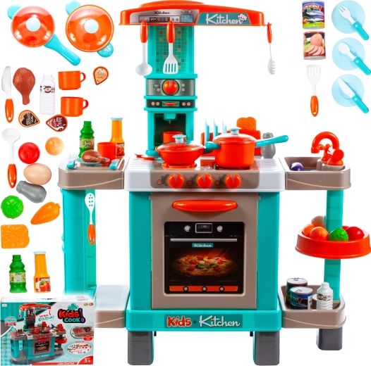 Induction Play Kitchen Little Chef with Lights and Sounds
