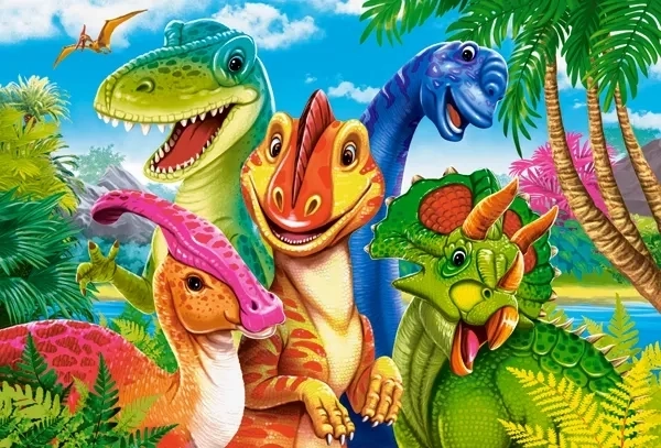 Castorland puzzle Dinosaur Selfie 30 pieces
