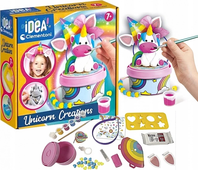 Clementoni Idea radošais komplekts ar vienradzi