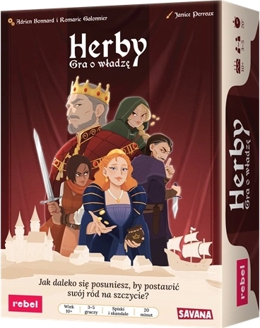 Rebel Herby (Emblems) – galda spēle poļu valodā