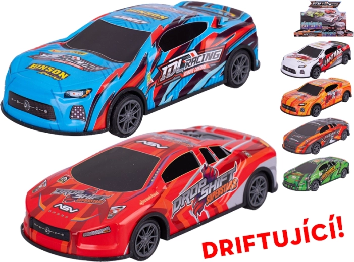Drifta auto ar inerces piedziņu 17,5 cm