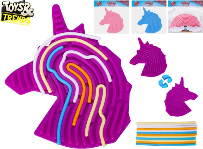 Fingerprint Maze labirints bērniem 18,5 cm – plastmasas rotaļlieta rokai