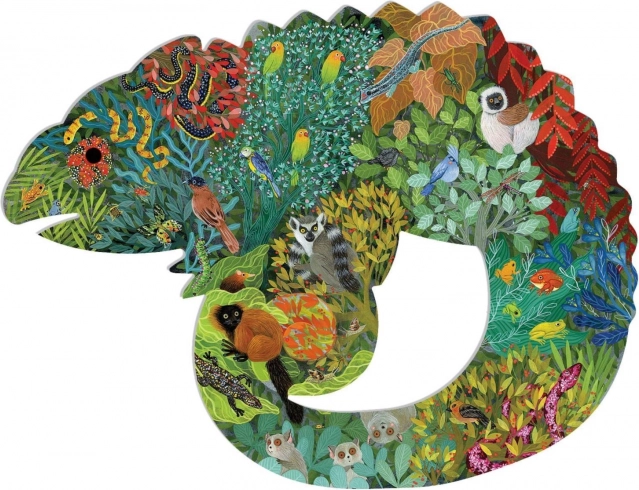 Puzzle DJECO Hameleons 150 gabalu