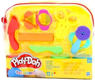 Play-Doh sākuma komplekts modelēšanas mīkla pārnēsājamā kastē
