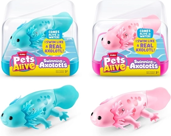 ZURU Pets Alive peldošais aksolotls
