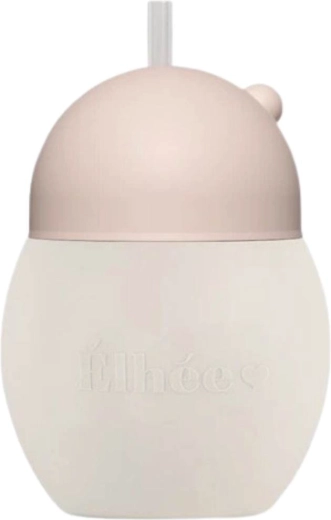 Élhée mācību krūzīte ar salmiņu Coconut 240 ml Sand Nude - 1 gab.